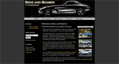 Desktop Screenshot of benzandbeamer.com